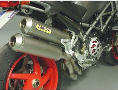 Arrow ducati monster s2r s4r 71266mi 71662rk 71662pr 71062dk 71062mc
