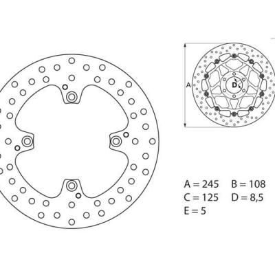 Disque AR Brembo